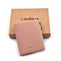 Ženski kožni novčanik boje breskve - Model 2140 Ženski kožni novčanik boje breskve - Model 2140