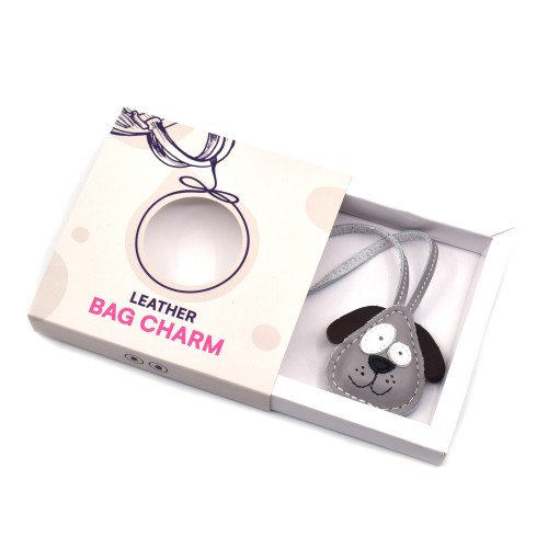 Privesak za torbu - Sivi Pas 007