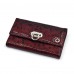 Veliki kroko bordo ženski kožni novčanik - Model 166K Veliki kroko bordo ženski kožni novčanik - Model 166K