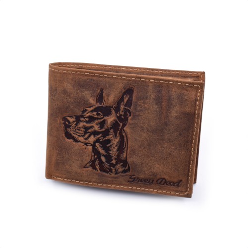 Muški novčanik sa motivom Dobermana HDG1021