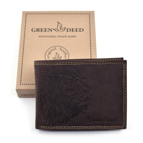 Muški novčanik sa motivom lava LION1021