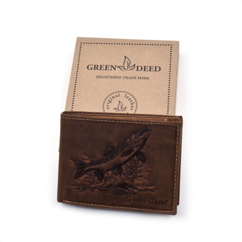 Kožni novčanik sa motivom štuke - PIKE1021