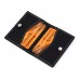 Narandžasta lala - crni novčanik/futrola za kreditne kartice