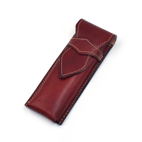 Kožna futrola za olovke kesten braon boje Kožna futrola za olovke kesten braon boje