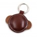 Braon majmun kožni privesak za ključeve - 010