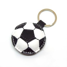 Fudbalska lopta kožni privesak za ključeve - 051