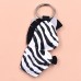 Kožni privezak za ključeve zebra - 109