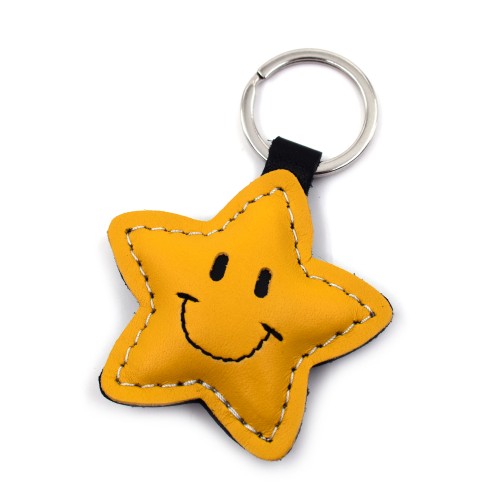 Zvezdica Kožni Privesak Za Ključeve - 102