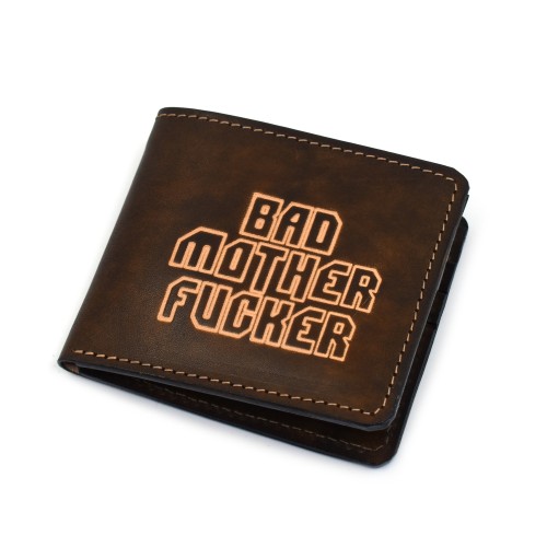 Bad Mother Fucker Muški Antilop Kožni Novčanik Ručni Rad
