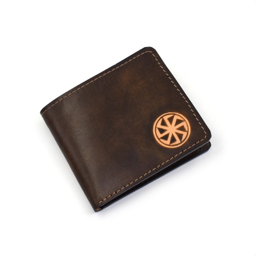 Antilop kožni novčanik sa kolovratom- ručni rad